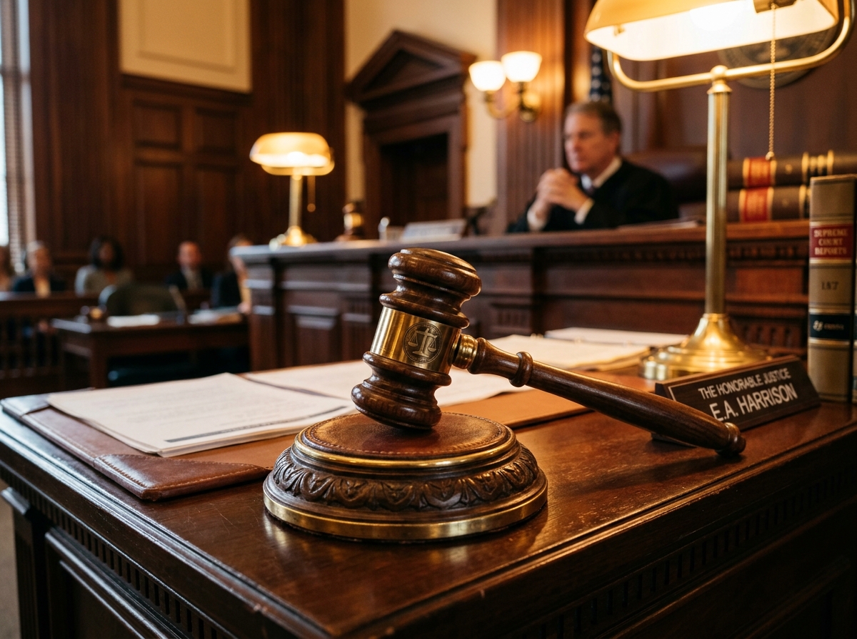 Law Firm Judicial Gavel